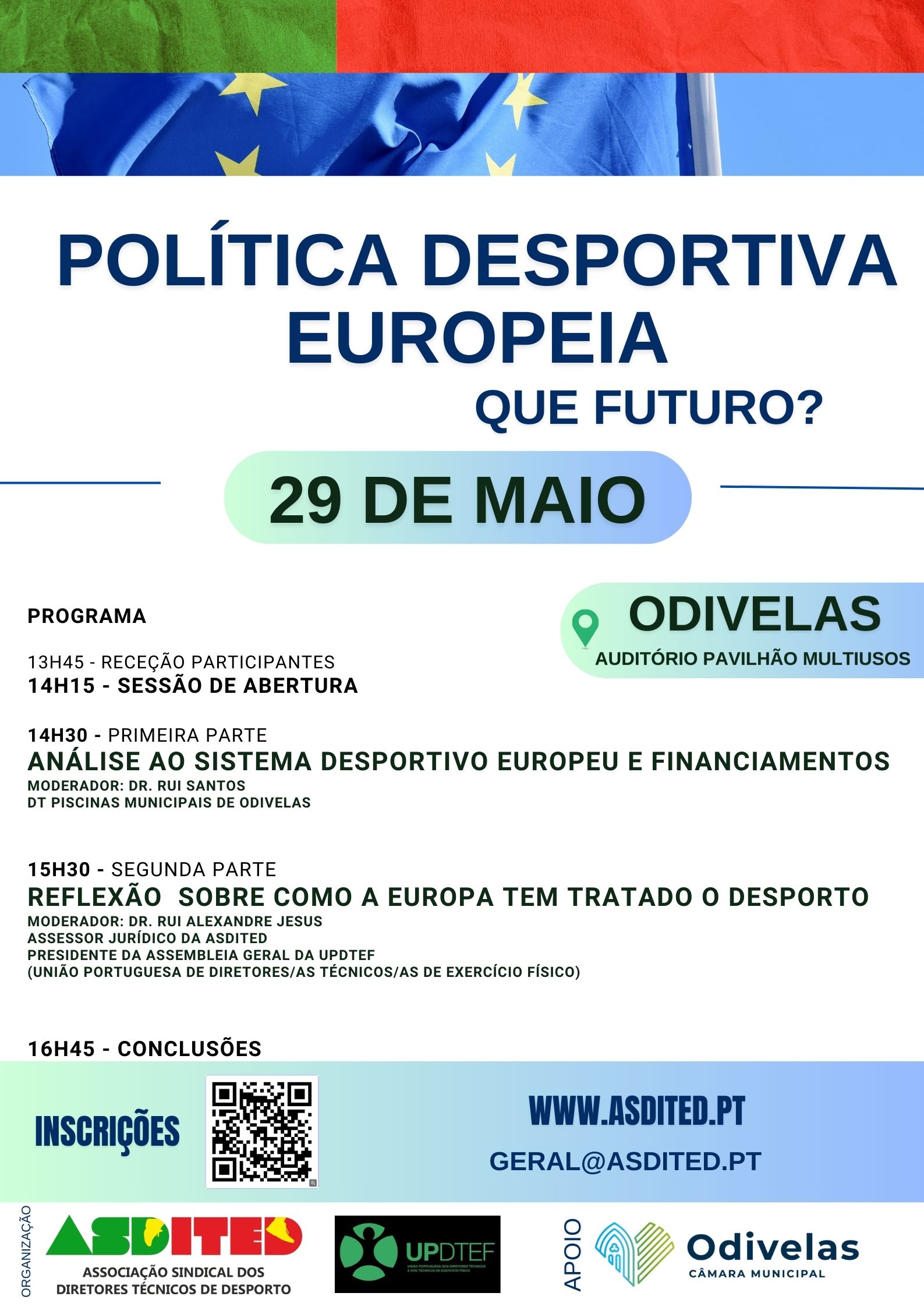 Política Desportiva Europeia. Que Futuro?